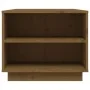 Mesa de centro madera maciza de pino marrón miel 90x49x40,5 cm de vidaXL, Mesas de centro - Ref: Foro24-814402, Precio: 73,82...