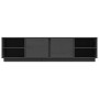 Mueble de TV madera maciza de pino gris 156x40x40 cm de vidaXL, Muebles TV - Ref: Foro24-814456, Precio: 118,56 €, Descuento: %