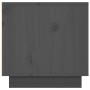 Mueble de TV madera maciza de pino gris 156x40x40 cm de vidaXL, Muebles TV - Ref: Foro24-814456, Precio: 118,56 €, Descuento: %