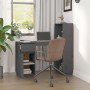 Escritorio de madera maciza de pino gris 110x53x117 cm de vidaXL, Escritorios - Ref: Foro24-814511, Precio: 205,91 €, Descuen...