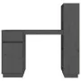 Escritorio de madera maciza de pino gris 110x53x117 cm de vidaXL, Escritorios - Ref: Foro24-814511, Precio: 203,38 €, Descuen...