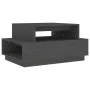 Mesa de centro madera maciza de pino gris 80x55x40,5 cm de vidaXL, Mesas de centro - Ref: Foro24-814516, Precio: 68,35 €, Des...