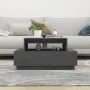 Mesa de centro madera maciza de pino gris 80x55x40,5 cm de vidaXL, Mesas de centro - Ref: Foro24-814516, Precio: 68,35 €, Des...