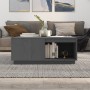 Mesa de centro madera maciza de pino gris 100x101x40,5 cm de vidaXL, Mesas de centro - Ref: Foro24-814521, Precio: 190,09 €, ...