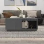 Mesa de centro madera maciza de pino gris 100x101x40,5 cm de vidaXL, Mesas de centro - Ref: Foro24-814521, Precio: 187,50 €, ...