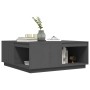 Mesa de centro madera maciza de pino gris 100x101x40,5 cm de vidaXL, Mesas de centro - Ref: Foro24-814521, Precio: 190,09 €, ...