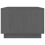 Mesa de centro madera maciza de pino gris 80x50x35 cm de vidaXL, Mesas de centro - Ref: Foro24-814441, Precio: 77,92 €, Descu...
