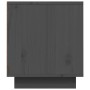 Mueble de TV madera maciza de pino gris 80x35x40,5 cm de vidaXL, Muebles TV - Ref: Foro24-814466, Precio: 63,44 €, Descuento: %