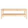 Mesa de centro de madera maciza de pino 110x50x40 cm de vidaXL, Mesas de centro - Ref: Foro24-814274, Precio: 92,76 €, Descue...