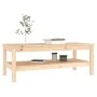 Solid pine wood coffee table 110x50x40 cm by vidaXL, Coffee table - Ref: Foro24-814274, Price: 92,76 €, Discount: %
