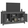 Mueble de TV de madera maciza de pino gris 103x36,5x52 cm de vidaXL, Muebles TV - Ref: Foro24-814586, Precio: 87,37 €, Descue...