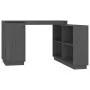 Escritorio de madera maciza de pino gris 110x50x75 cm de vidaXL, Escritorios - Ref: Foro24-814506, Precio: 205,49 €, Descuent...