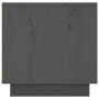 Mueble de TV madera maciza de pino gris 140x40x40 cm de vidaXL, Muebles TV - Ref: Foro24-814461, Precio: 127,36 €, Descuento: %