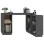 Escritorio de madera maciza de pino gris 110x50x75 cm de vidaXL, Escritorios - Ref: Foro24-814506, Precio: 205,49 €, Descuent...