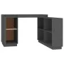Escritorio de madera maciza de pino gris 110x50x75 cm de vidaXL, Escritorios - Ref: Foro24-814506, Precio: 205,49 €, Descuent...