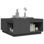 Mesa de centro de madera maciza de pino gris 80x81x36,5 cm de vidaXL, Mesas de centro - Ref: Foro24-814526, Precio: 91,51 €, ...