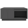 Mesa de centro de madera maciza de pino gris 80x81x36,5 cm de vidaXL, Mesas de centro - Ref: Foro24-814526, Precio: 91,51 €, ...