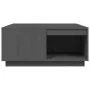 Mesa de centro de madera maciza de pino gris 80x81x36,5 cm de vidaXL, Mesas de centro - Ref: Foro24-814526, Precio: 91,51 €, ...