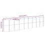 Jardinera arriate acero recubrimiento polvo plata 332x40x68 cm de vidaXL, Maceteros y jardineras - Ref: Foro24-318912, Precio...