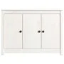 Aparador de madera maciza de pino blanco 100x35x74 cm de vidaXL, Aparadores - Ref: Foro24-814560, Precio: 139,91 €, Descuento: %
