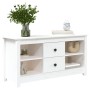 Mueble para TV de madera maciza de pino blanco 103x36,5x52 cm de vidaXL, Muebles TV - Ref: Foro24-814570, Precio: 106,58 €, D...