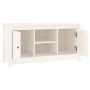 Mueble para TV de madera maciza de pino blanco 103x36,5x52 cm de vidaXL, Muebles TV - Ref: Foro24-814585, Precio: 104,48 €, D...