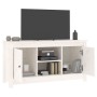Mueble para TV de madera maciza de pino blanco 103x36,5x52 cm de vidaXL, Muebles TV - Ref: Foro24-814585, Precio: 104,48 €, D...