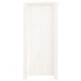 Aparador de madera maciza de pino blanco 100x35x74 cm de vidaXL, Aparadores - Ref: Foro24-814565, Precio: 141,28 €, Descuento: %