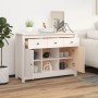 Aparador de madera maciza de pino blanco 100x35x74,5 cm de vidaXL, Aparadores - Ref: Foro24-814550, Precio: 146,49 €, Descuen...