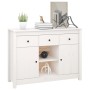 Aparador de madera maciza de pino blanco 100x35x74,5 cm de vidaXL, Aparadores - Ref: Foro24-814550, Precio: 146,49 €, Descuen...