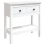 Solid white pine wood console table 75x35x75 cm by vidaXL, Side tables - Ref: Foro24-814620, Price: 108,32 €, Discount: %