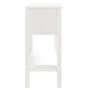 Solid white pine wood console table 75x35x75 cm by vidaXL, Side tables - Ref: Foro24-814620, Price: 108,32 €, Discount: %
