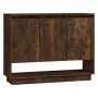 Aparador de madera de ingeniería roble ahumado 97x31x75 cm de vidaXL, Aparadores - Ref: Foro24-812987, Precio: 72,38 €, Descu...