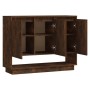Aparador de madera de ingeniería roble ahumado 97x31x75 cm de vidaXL, Aparadores - Ref: Foro24-812987, Precio: 73,43 €, Descu...