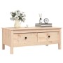 Mesa de centro de madera maciza de pino gris 100x50x40 cm de vidaXL, Mesas de centro - Ref: Foro24-814604, Precio: 79,41 €, D...