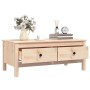 Mesa de centro de madera maciza de pino gris 100x50x40 cm de vidaXL, Mesas de centro - Ref: Foro24-814604, Precio: 79,41 €, D...