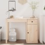 Escritorio de madera maciza de pino 100x50x75 cm de vidaXL, Escritorios - Ref: Foro24-814629, Precio: 116,77 €, Descuento: %