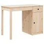 Escritorio de madera maciza de pino 100x50x75 cm de vidaXL, Escritorios - Ref: Foro24-814629, Precio: 115,00 €, Descuento: %