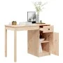 Escritorio de madera maciza de pino 100x50x75 cm de vidaXL, Escritorios - Ref: Foro24-814629, Precio: 115,00 €, Descuento: %