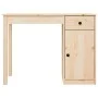 Escritorio de madera maciza de pino 100x50x75 cm de vidaXL, Escritorios - Ref: Foro24-814629, Precio: 115,00 €, Descuento: %