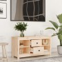 Mueble de TV de madera maciza de pino 103x36,5x52 cm de vidaXL, Muebles TV - Ref: Foro24-814569, Precio: 84,28 €, Descuento: %