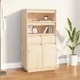 Aparador alto de madera maciza de pino 60x40x116,5 cm de vidaXL, Aparadores - Ref: Foro24-814534, Precio: 146,53 €, Descuento: %