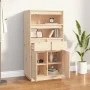 Aparador alto de madera maciza de pino 60x40x116,5 cm de vidaXL, Aparadores - Ref: Foro24-814534, Precio: 146,53 €, Descuento: %
