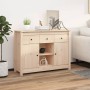 Aparador de madera maciza de pino 100x35x74,5 cm de vidaXL, Aparadores - Ref: Foro24-814549, Precio: 121,30 €, Descuento: %
