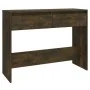 Mesa consola madera de ingeniería roble ahumado 100x35x76,5 cm de vidaXL, Mesas auxiliares - Ref: Foro24-813035, Precio: 51,7...