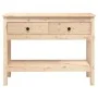 Mesa consola madera maciza de pino 100x35x75 cm de vidaXL, Mesas auxiliares - Ref: Foro24-814624, Precio: 94,31 €, Descuento: %