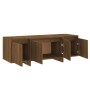 Mueble para TV madera contrachapada marrón roble 120x30x40,5 cm de vidaXL, Muebles TV - Ref: Foro24-813052, Precio: 85,95 €, ...