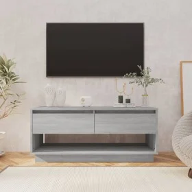 Mueble de TV madera de ingeniería gris Sonoma 102x41x44 cm de vidaXL, Muebles TV - Ref: Foro24-812973, Precio: 56,52 €, Descu...