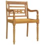 Juego de comedor de jardín 7 piezas madera maciza de teca de vidaXL, Conjuntos de jardín - Ref: Foro24-3100788, Precio: 1,00 ...
