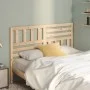 Cabecero de cama madera maciza de pino 166x4x100 cm de vidaXL, Cabeceros y pies de cama - Ref: Foro24-814154, Precio: 52,41 €...